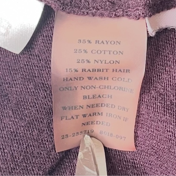 Ann Taylor Open Cardigan Sweater Office Work Long Sleeve Sz L - Picture 7 of 7